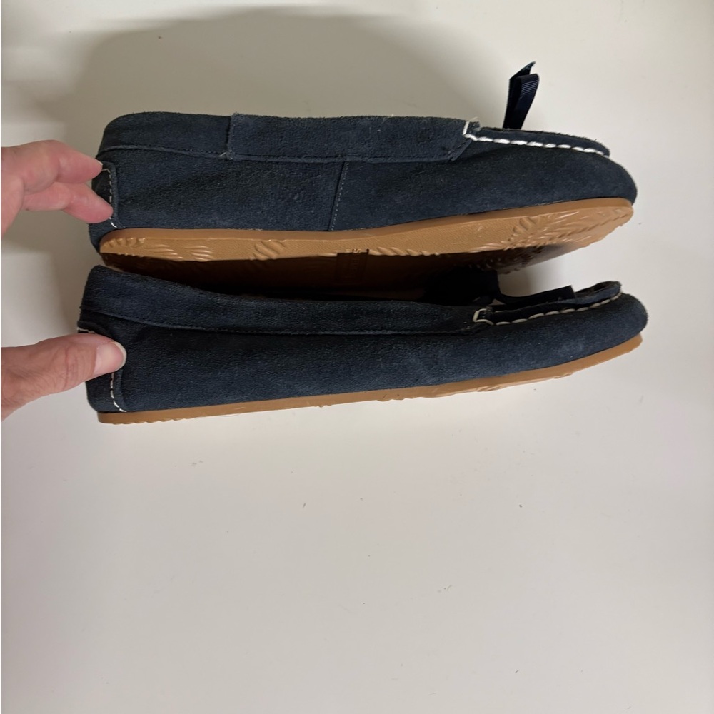 Sperry Slippes Blue Size 8 With Hard Bottom - Picture 2 of 7